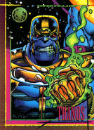 Thanos (Earth-616) from Marvel Universe Cards Series IV 0001