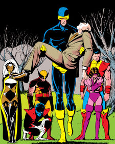 X-Men (Earth-616) from Uncanny X-Men Vol 1 167 cover