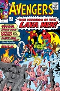 Avengers Vol 1 5.jpg (1,64 MB) #5 ¡La Invasión de los Hombres de Lava! Publicado: Mayo, 1964