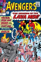 Avengers #5 "The Invasion of The Lava Men!"
