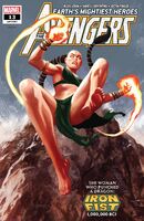 Avengers (Vol. 8) #13 "The Girl Who Punched The Dragon" Release date: January 23, 2019 Cover date: March, 2019