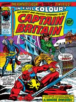 Captain Britain #10 "Dagger of the Mind!" Cover date: December, 1976