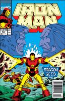 Iron Man #273 "The Dragon Seed Saga (Part II of IV) - Here There Be Dragons" Release date: August 27, 1991 Cover date: October, 1991