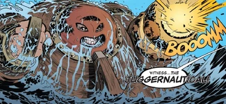 Juggernautical Alternate Thing as Blackbeard (Earth-66881)
