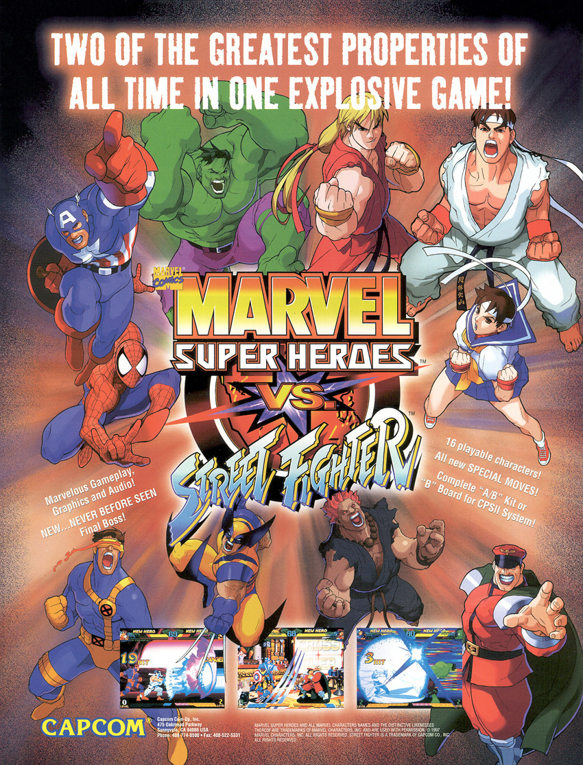Marvel Super Heroes vs. Street Fighter | Marvel Database | Fandom
