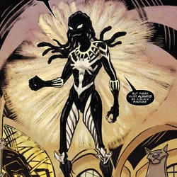 Ngozi (Earth-17995) and Venom (Symbiote) (Earth-17995) from Venomverse War Stories Vol 1 1 002.png