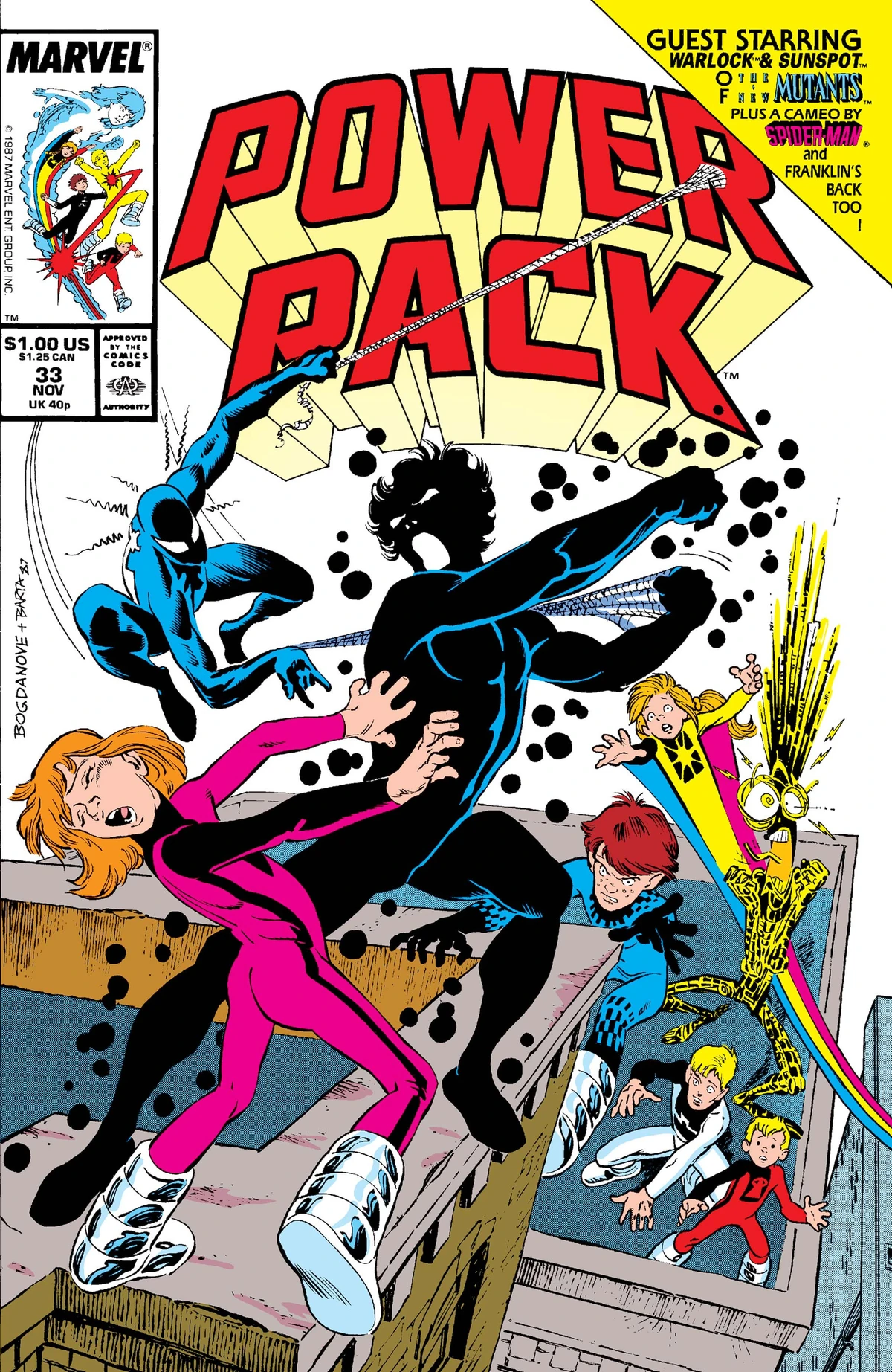 Power Pack Vol 1 33 Marvel Database Fandom