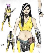 Old Laura Costume Design by Joshua Cassara