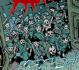 Leprechauns of Cassidy Keep from Uncanny X-Men First Class Vol 1 8 001