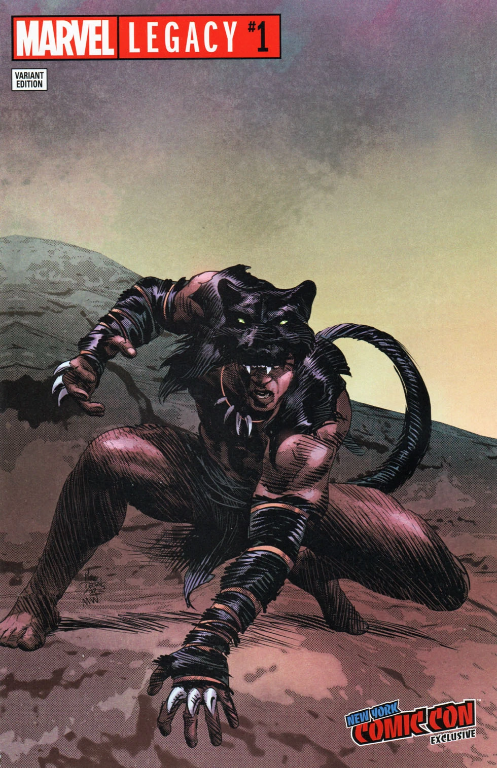 Heft (Comicxposure Exclusive NYCC 2017 Connecting E (Black Panther) Variant)