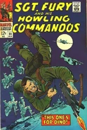 Sgt Fury and his Howling Commandos #38 "This One's For Dino" (January, 1967)