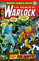 Warlock #6 "The Brute!" Release date: March 27, 1973 Cover date: June, 1973