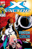 X-Factor #88 "Random Violence" Release date: January 19, 1993 Cover date: March, 1993