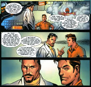 Anthony Stark (Earth-616) and Peter Parker (Earth-616) from Amazing Spider-Man Vol 1 529 001