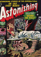 Astonishing #8 "The Hanging Terror!" Release date: September 20, 1951 Cover date: January, 1952