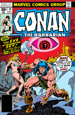 Marvel CBX12A 1970 Conan 79 VF/NM