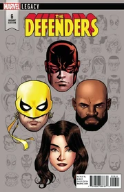 Defenders Vol 5 6 Legacy Headshot Variant