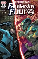 Fantastic Four (Vol. 6) #40 "Every World on Fire" Release date: February 16, 2022 Cover date: April, 2022