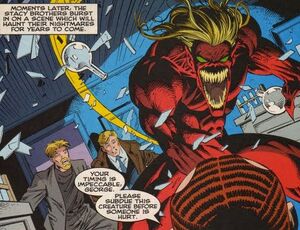 George Stacy (Earth-616), Arthur Stacy (Earth-616), Nels van Adder (Earth-616), and Norman Osborn (Earth-616) from Spider-Man Vol 1 -1 0001