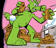 Hog-zilla (Earth-8311) from Peter Porker, The Spectacular Spider-Ham Vol 1 8 001