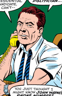 Ronald Reagan (Earth-616) from Fantastic Four Vol 1 178 001