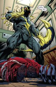 Sleeper (Symbiote) (Earth-616) and Riot (Symbiote) (Earth-616) from Extreme Carnage Omega Vol 1 1