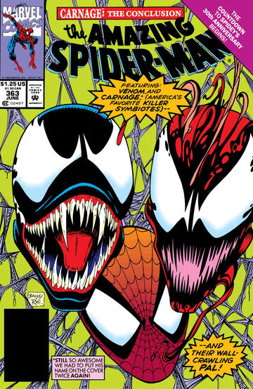 Género hierro Escarpa Amazing Spider-Man Vol 1 363 | Marvel Database | Fandom