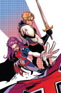 Betsy Braddock: Captain Britain #1 D'Urso Variant