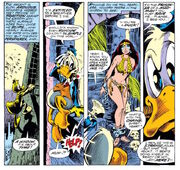 Howard the Duck and Beverly Switzler from Howard the Duck Vol 1 1 003