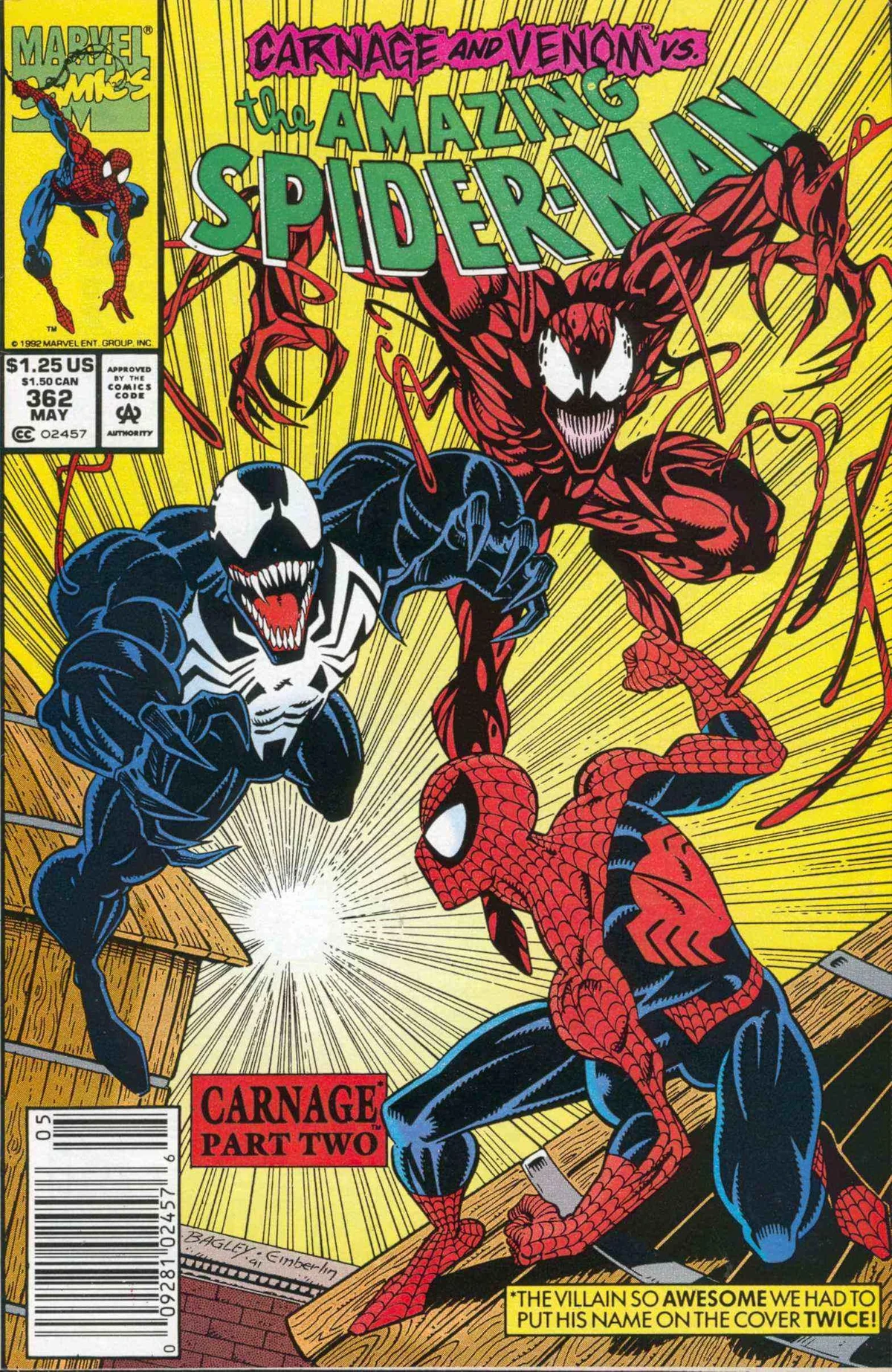 Amazing Spider-Man Vol 1 362 | Marvel Database | Fandom