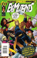 Ex-Mutants Vol 2 1.jpg (62 KB) Ex-Mutants (Vol. 2) #1 "Ex-Mutants" Cover date: November, 1992