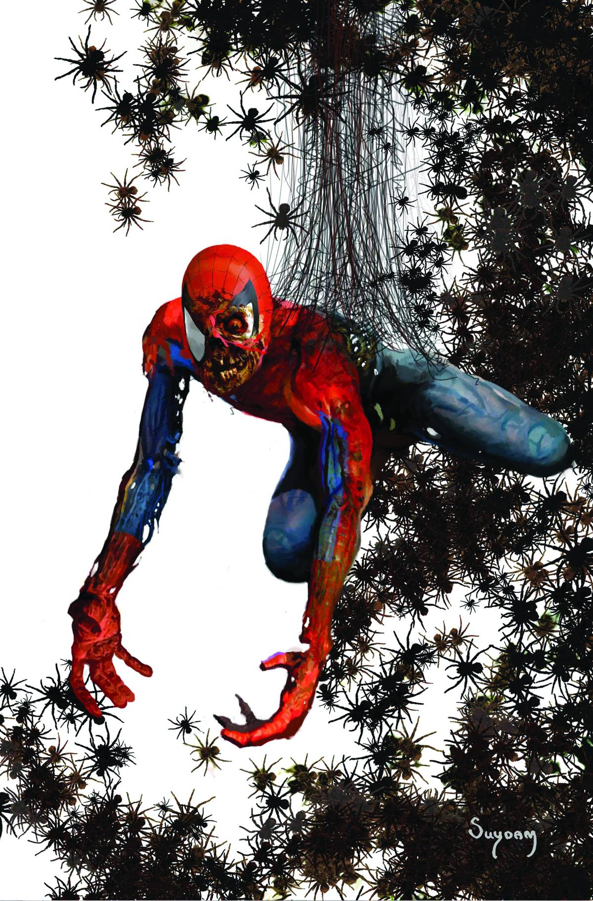 spiderman zombie vs spiderman