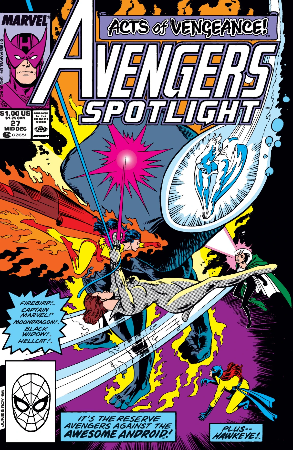 Avengers Spotlight Vol 1 27 Marvel Database Fandom
