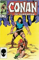 Conan the Barbarian #174 "Children of the Night" Release date: June 11, 1985 Cover date: September, 1985