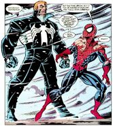 Edward Brock & Peter Parker (Earth-616) from Amazing Spider-Man Vol 1 375 0002