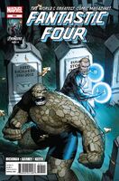 Fantastic Four #605 "End of Line" Release date: April 11, 2012 Cover date: June, 2012