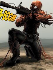 Rico Axelson (Earth-616) and Phage (Symbiote) (Earth-616) from Carnage, U.S.A. Vol 1 2 001