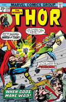 Thor #240 "When the Gods Make War!" Release date: July 8, 1975 Cover date: October, 1975