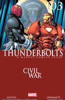 Thunderbolts #103 "Taking Civil Liberties (Part 1)" Release date: June 14, 2006 Cover date: August, 2006