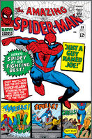 Amazing Spider-Man #38 "Just A Guy Named Joe!" Release date: April 12, 1966 Cover date: July, 1966