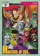 Masters of Evil (Earth-616) from Marvel Universe Cards Series II 0001