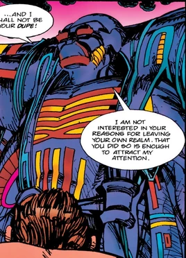 Nathaniel Great Owl from Marvel Frontier Comics Unlimited Vol 1 1