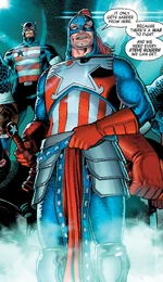 Yeoman America Morgan Le Fay's Reality Warp (Earth-398)