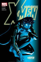Uncanny X-Men #412 "Hope (Part 3)" Release date: September 5, 2002 Cover date: November, 2002