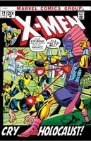 Unavailable X-Men #74 Release date: November 16, 1971 Cover date: February, 1972