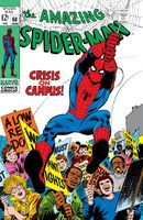 Amazing Spider-Man #68 "Crisis on the Campus!" Release date: October 10, 1968 Cover date: January, 1969