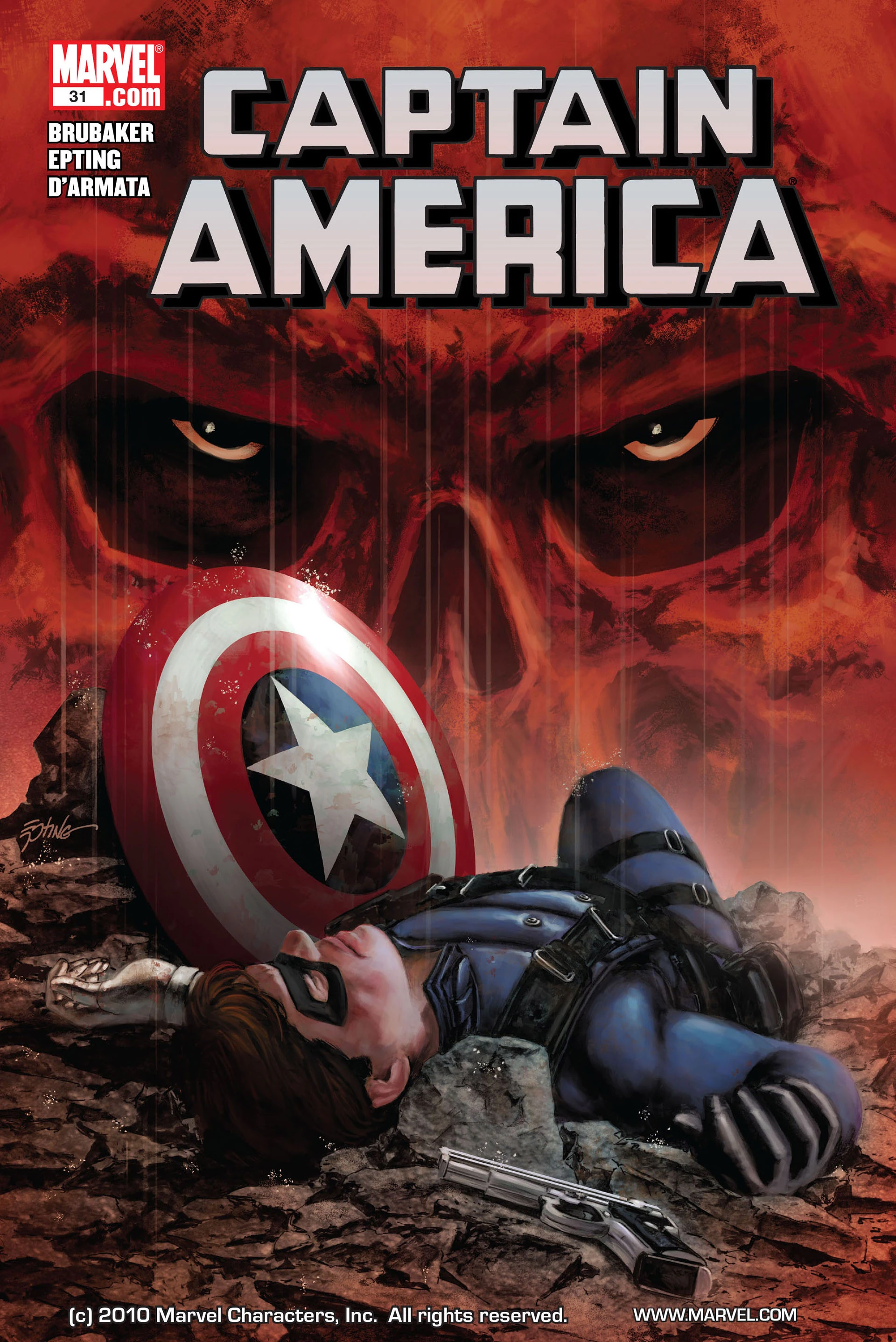 Captain America Vol 5 31 Marvel Database Fandom