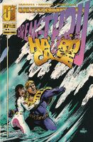 Hardcase #7 "Break-Thru: Sudden Surprises" Release date: January 24, 1994 Cover date: December, 1993