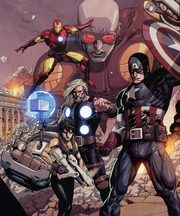 New Ultimates (Earth-1610) from Ultimate Avengers vs. New Ultimates Vol 1 5 0001