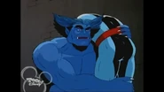 With Iceman From X-Men: The Animated Series S3E15